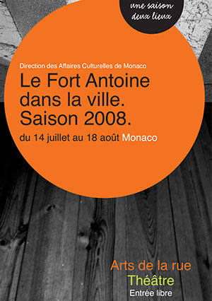 Théâtre du Fort Antoine : édition 2008